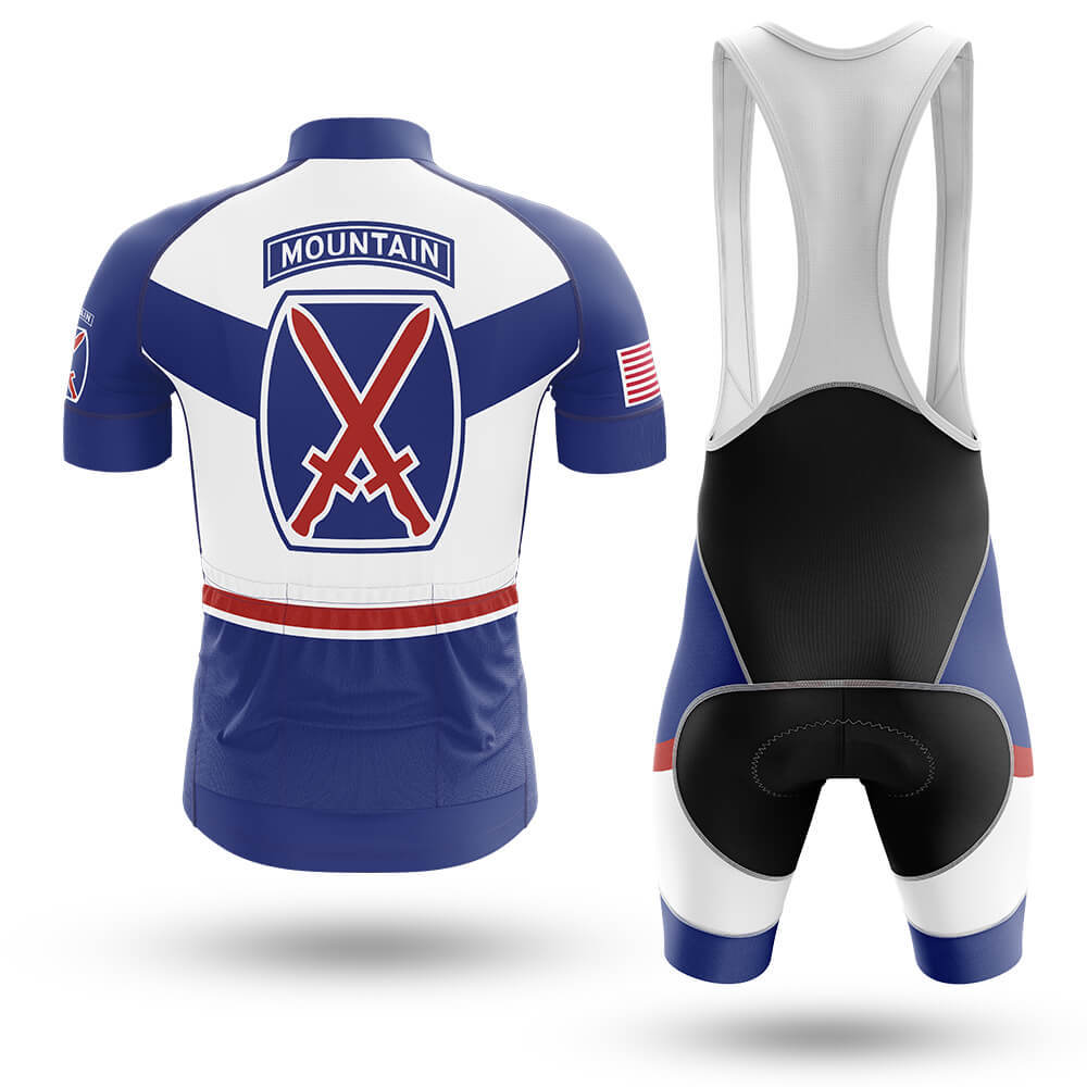 10th Mountain Division - Men's Cycling Kit-Full Set-Global Cycling Gear