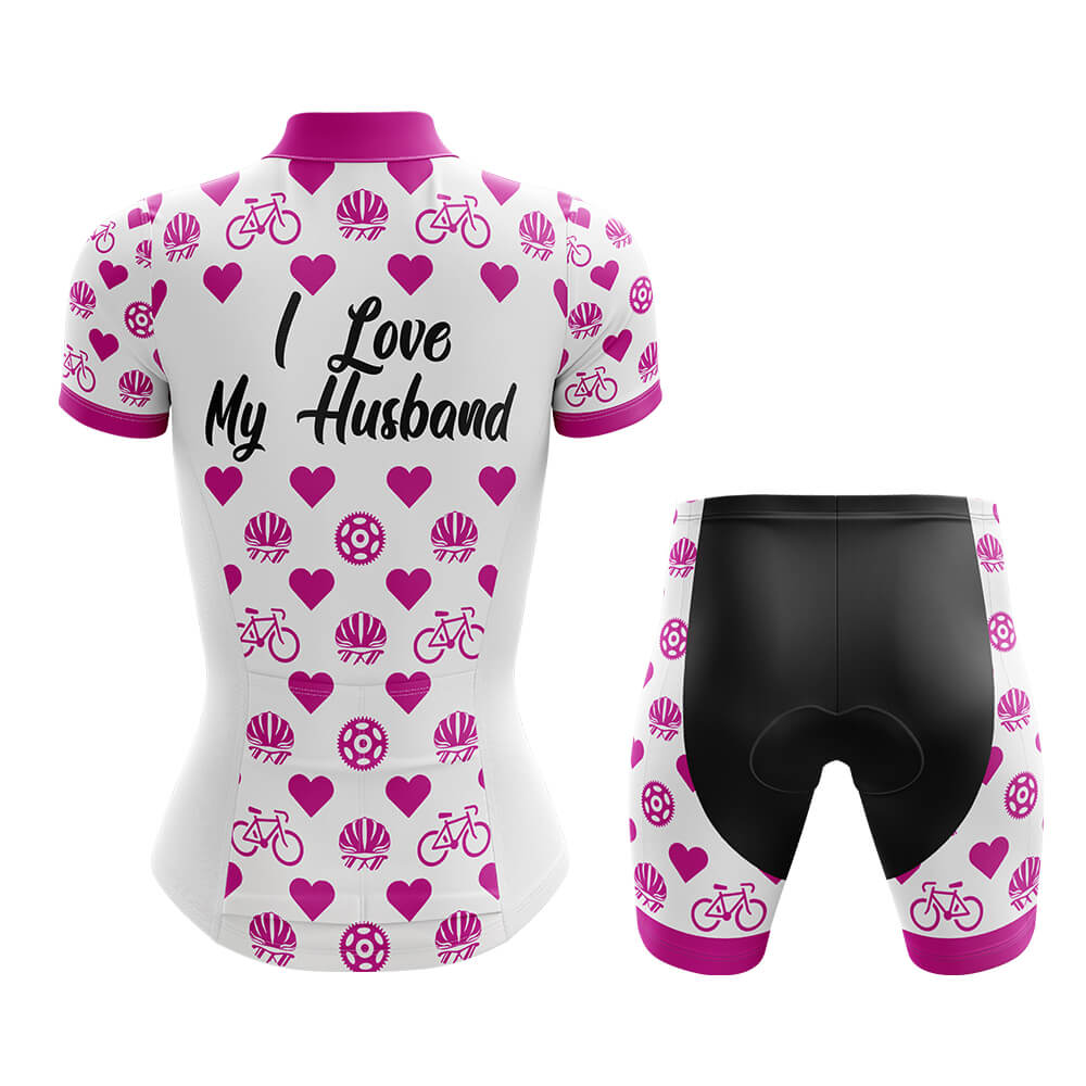 I Love My Husband - Cycling Kit-Full Set-Global Cycling Gear