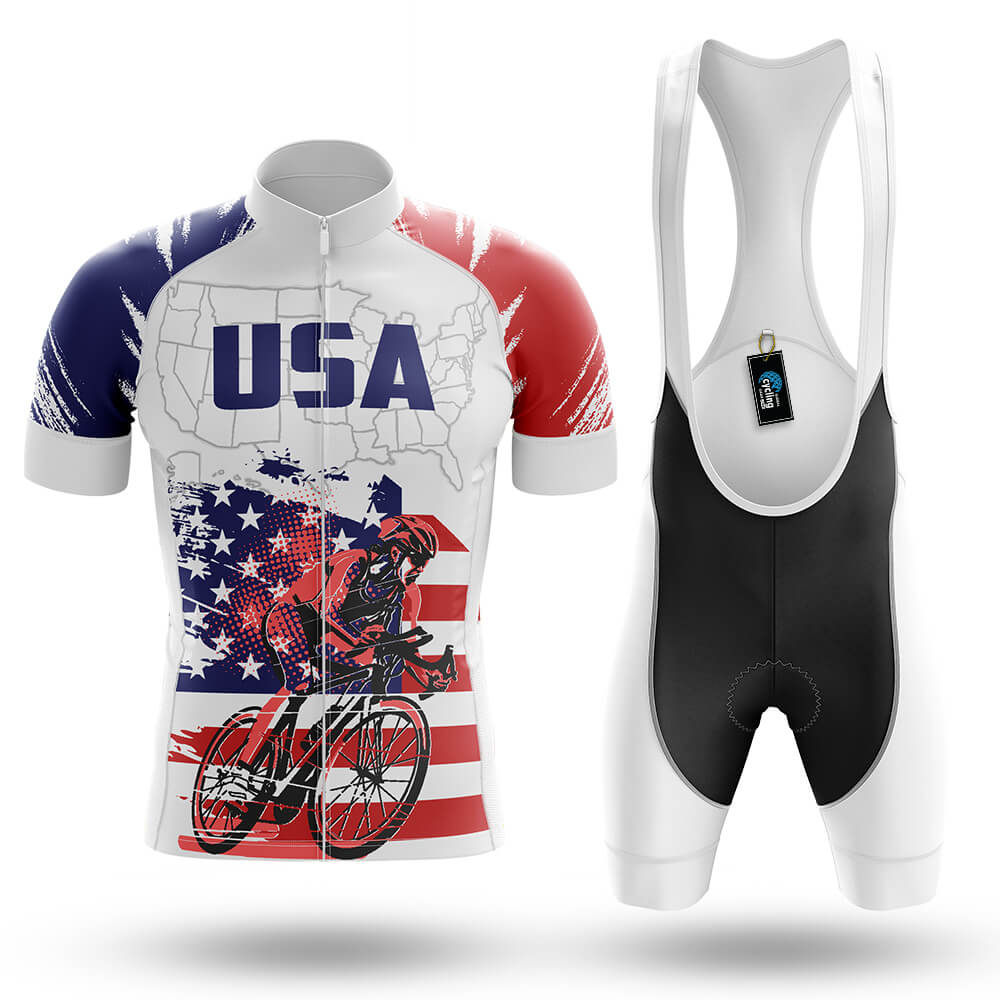 USA S19 - Men's Cycling Kit-Full Set-Global Cycling Gear