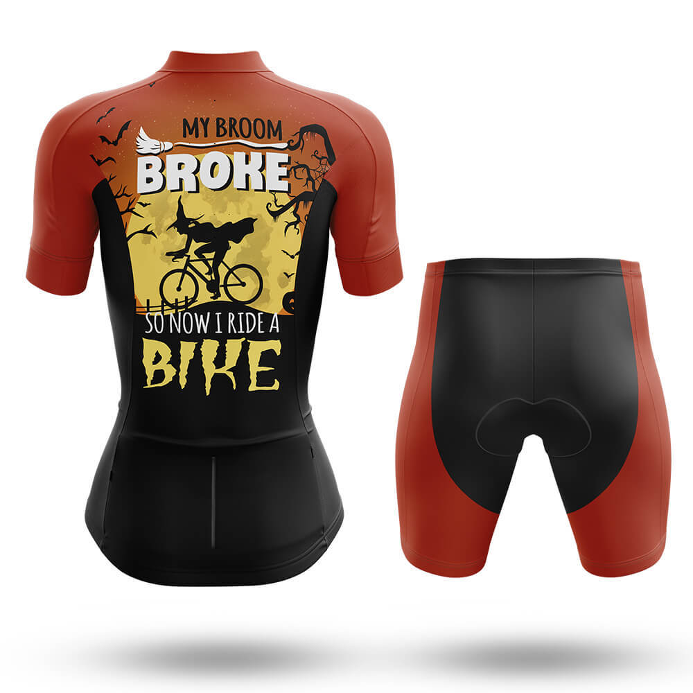 My Broom Broke - Women's Cycling Kit-Full Set-Global Cycling Gear