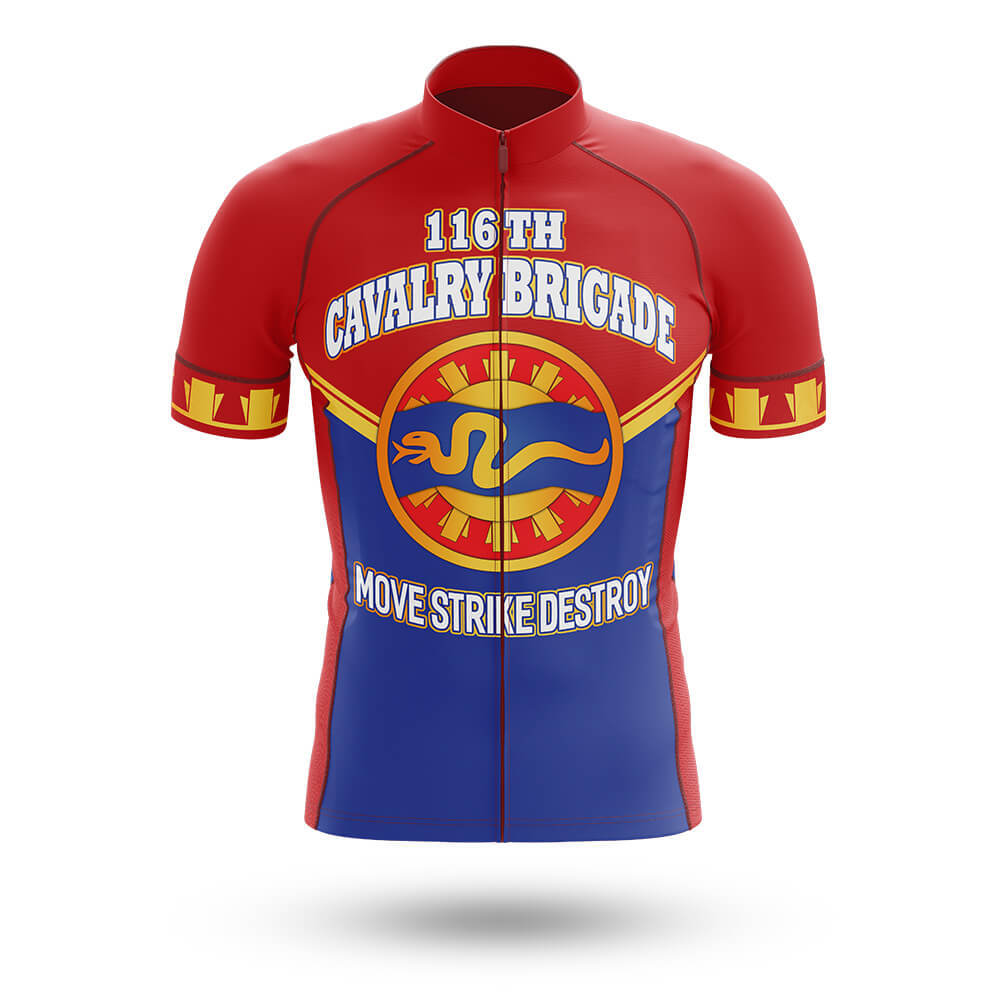 116th Cavalry Brigade - Men's Cycling Kit-Jersey Only-Global Cycling Gear