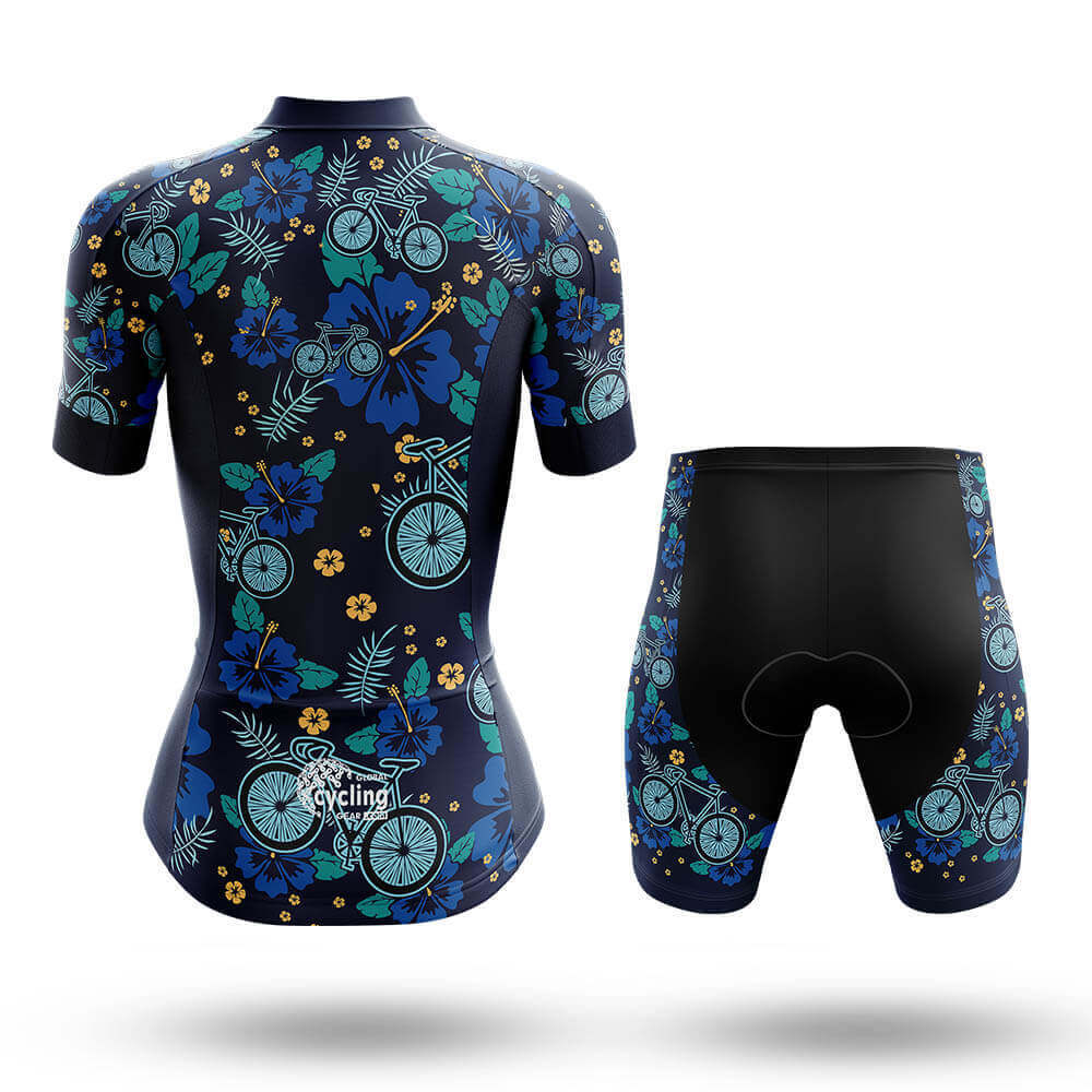 Hawaiian Style V1 - Women- Cycling Kit-Full Set-Global Cycling Gear