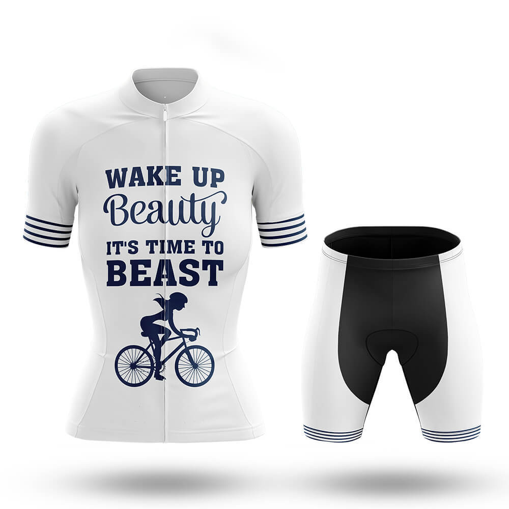 Wake Up Beauty - Women's Cycling Kit-Full Set-Global Cycling Gear