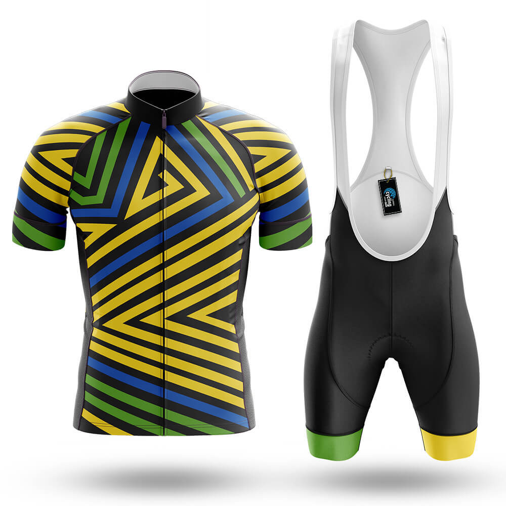 Triangles - Men's Cycling Kit-Full Set-Global Cycling Gear