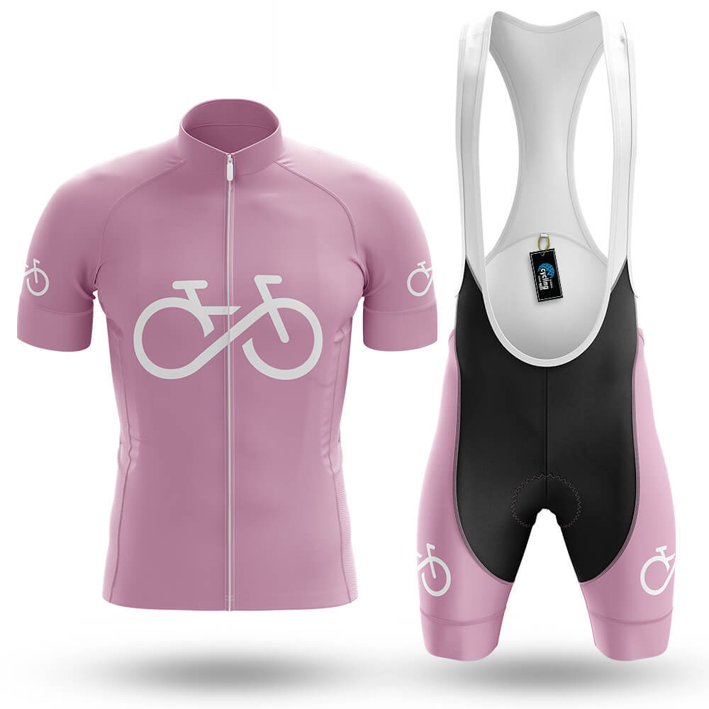 Bike Forever - Pink - Men's Cycling Kit-Full Set-Global Cycling Gear