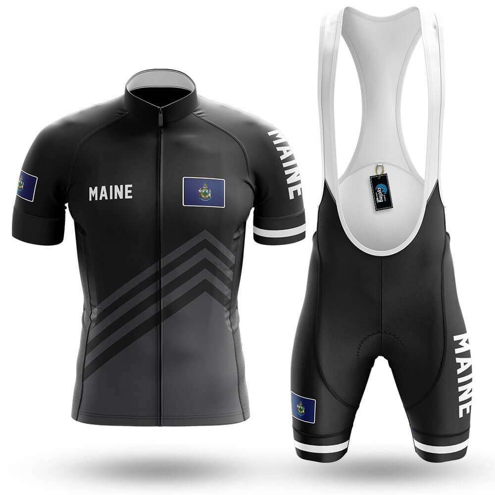 Maine S4 Black - Men's Cycling Kit-Full Set-Global Cycling Gear