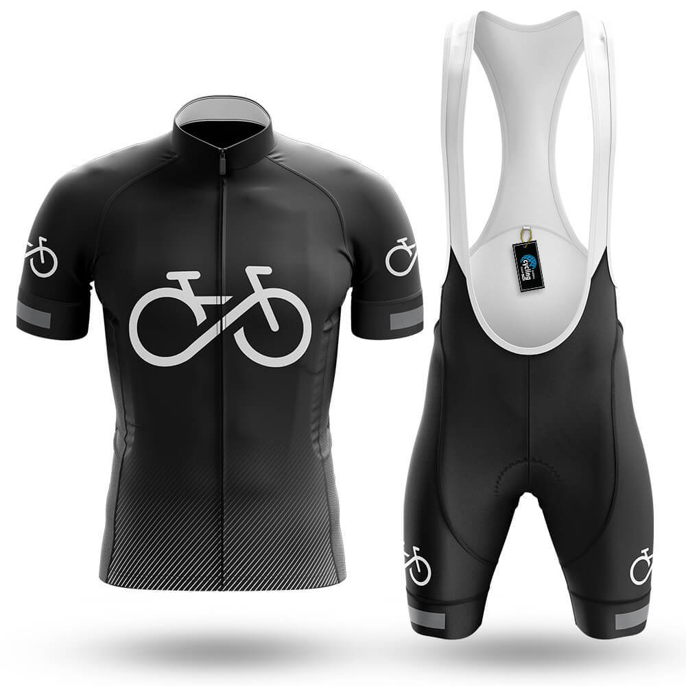 Bike Forever - Black - Men's Cycling Kit-Full Set-Global Cycling Gear
