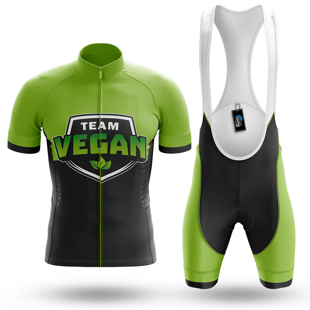 Team Vegan V4 - Men's Cycling Kit-Full Set-Global Cycling Gear