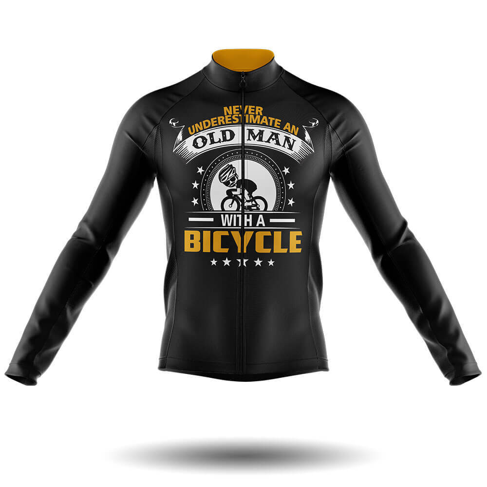 Old Man V4 - Long Sleeve Jersey-S-Global Cycling Gear