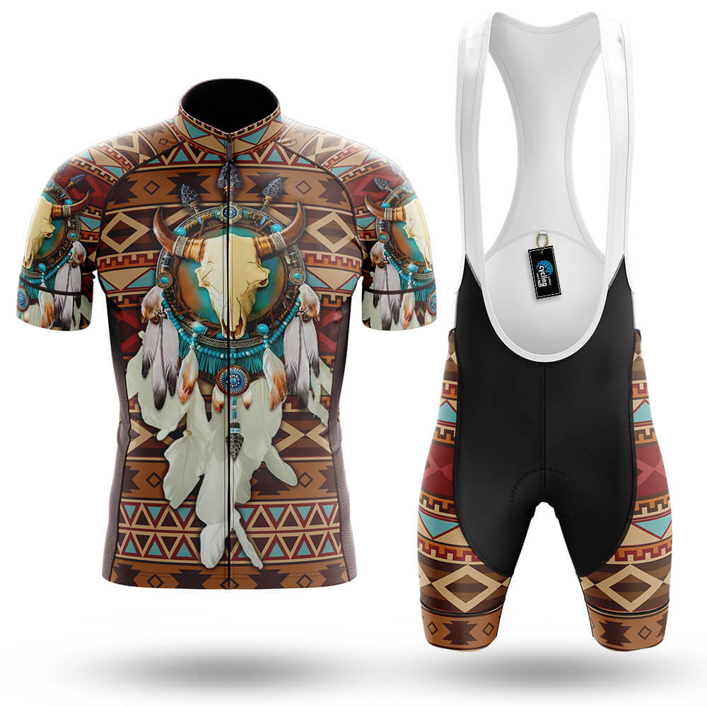 Native Bison Skull - Men's Cycling Kit - Global Cycling Gear