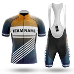 Custom Team Name S3 Yellow - Men's Cycling Kit-Full Set-Global Cycling Gear