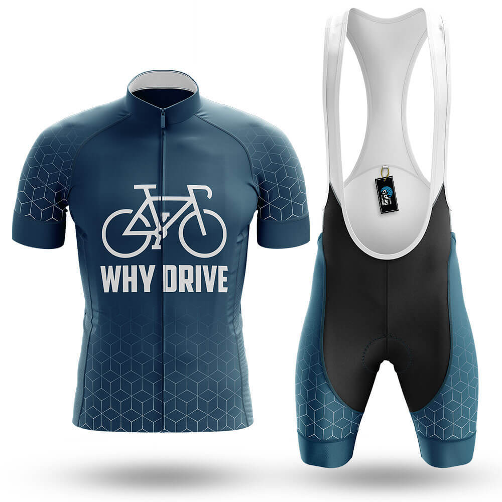 Why Drive - Men's Cycling Kit-Full Set-Global Cycling Gear