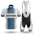 Custom Team Name M4 Blue - Men's Cycling Kit-Full Set-Global Cycling Gear