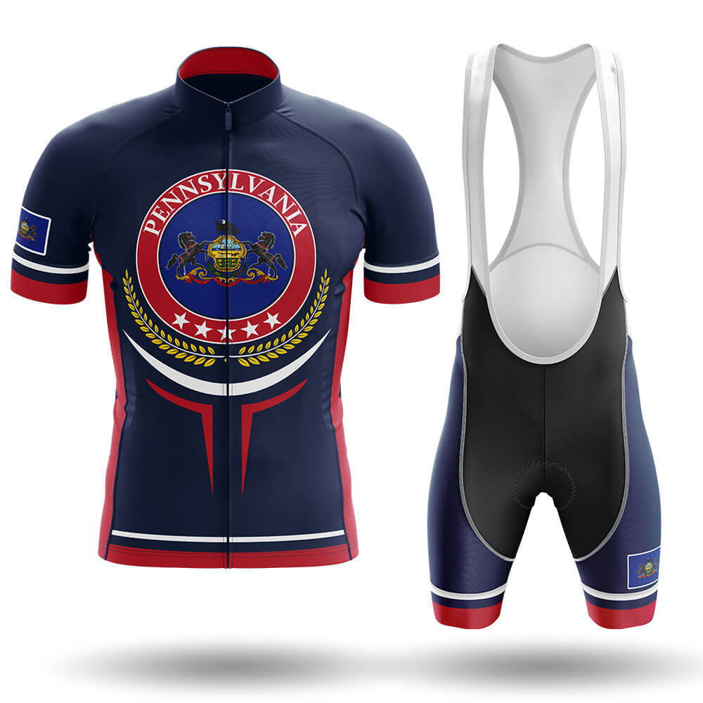 Pennsylvania V19 - Men's Cycling Kit-Full Set-Global Cycling Gear