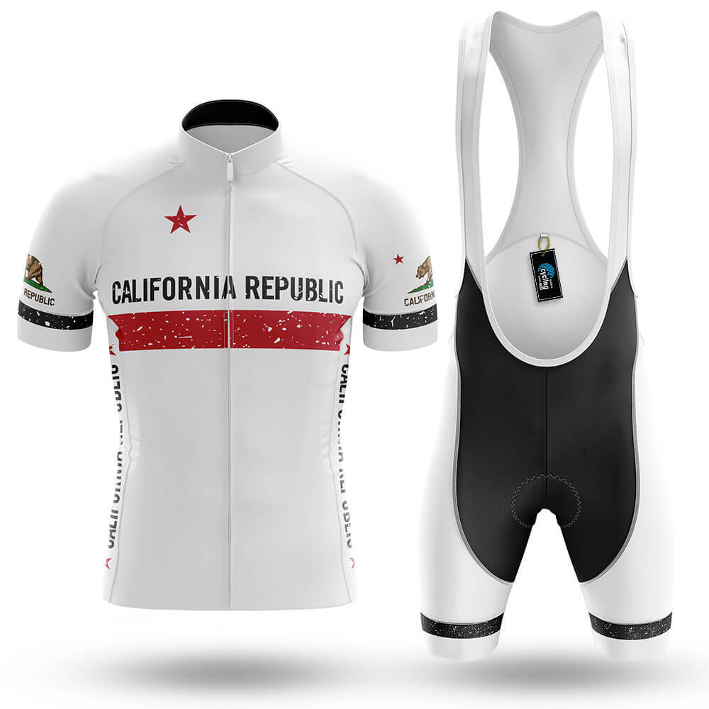 California Republic V4 - Men's Cycling Kit-Full Set-Global Cycling Gear