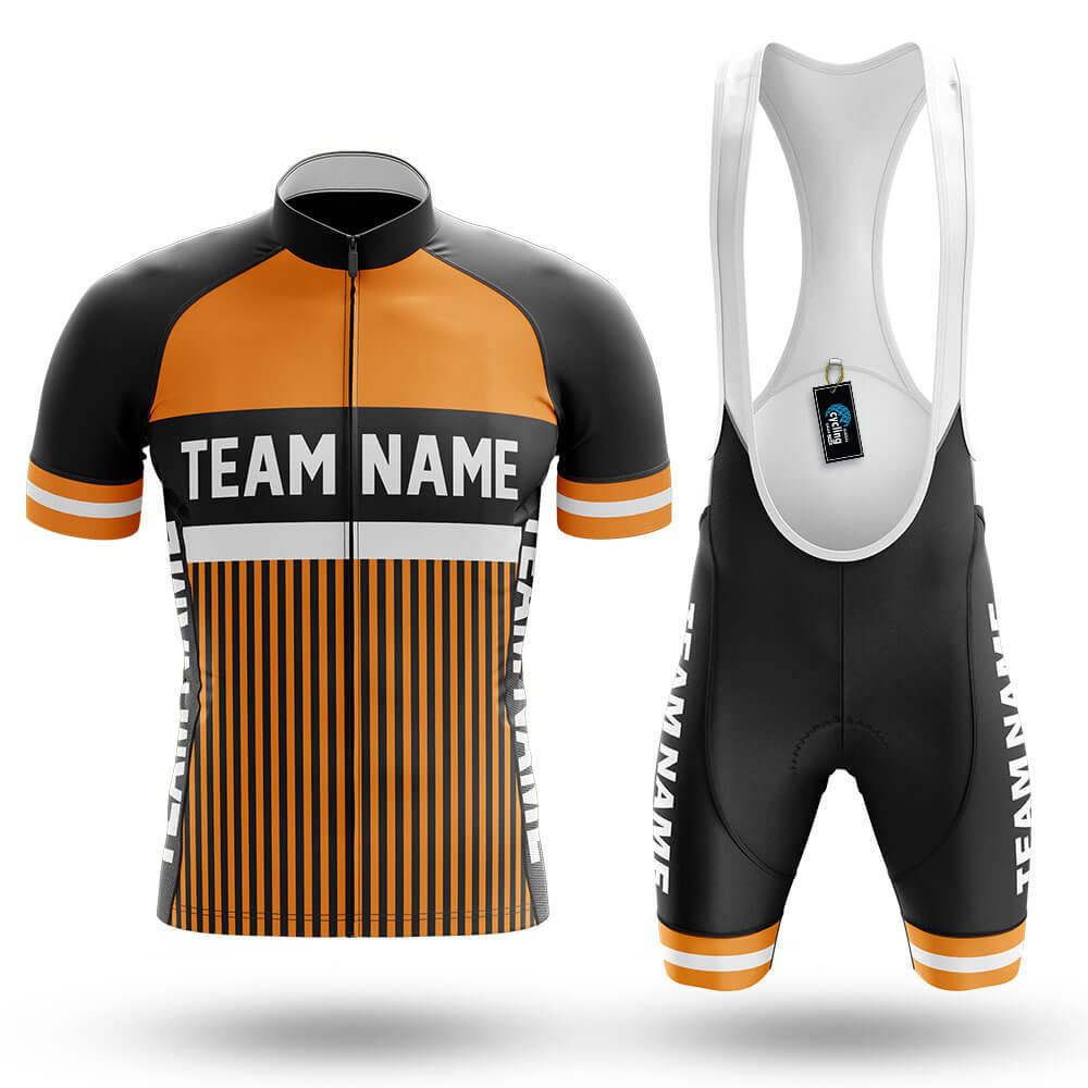 Custom Team Name M6 Yellow - Men's Cycling Kit-Full Set-Global Cycling Gear