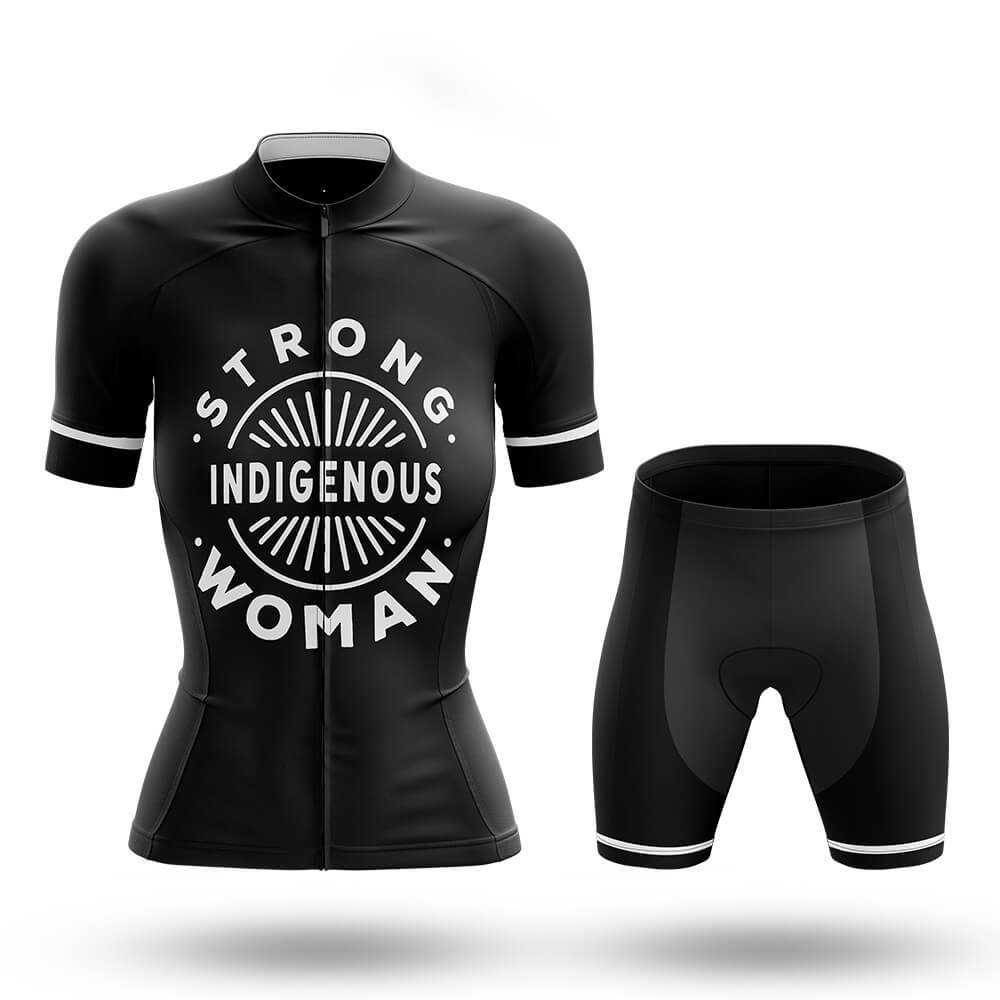 Strong Indigenous Woman - Women - Cycling Kit-Full Set-Global Cycling Gear