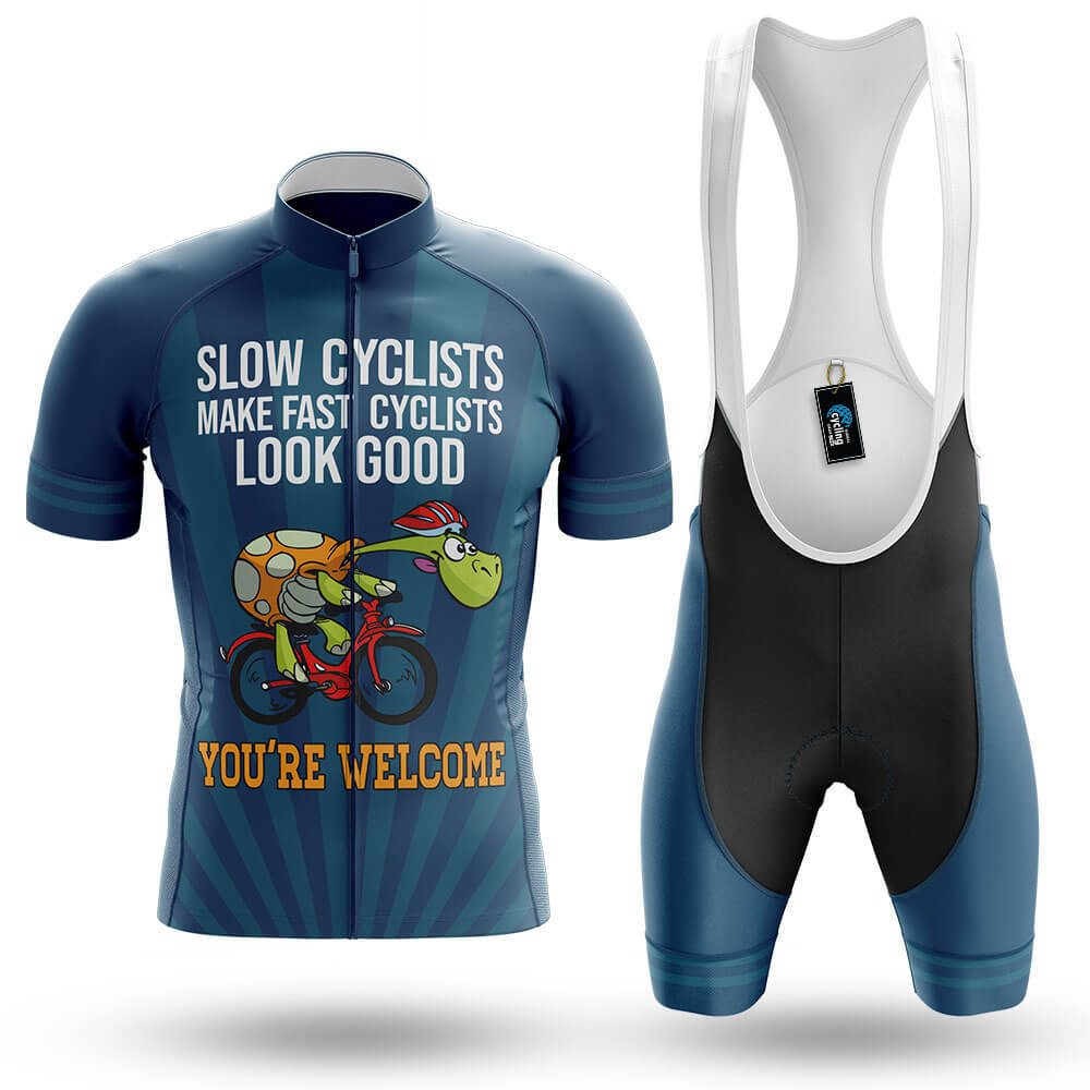 Slow Cyclist V5 - Men's Cycling Kit-Full Set-Global Cycling Gear