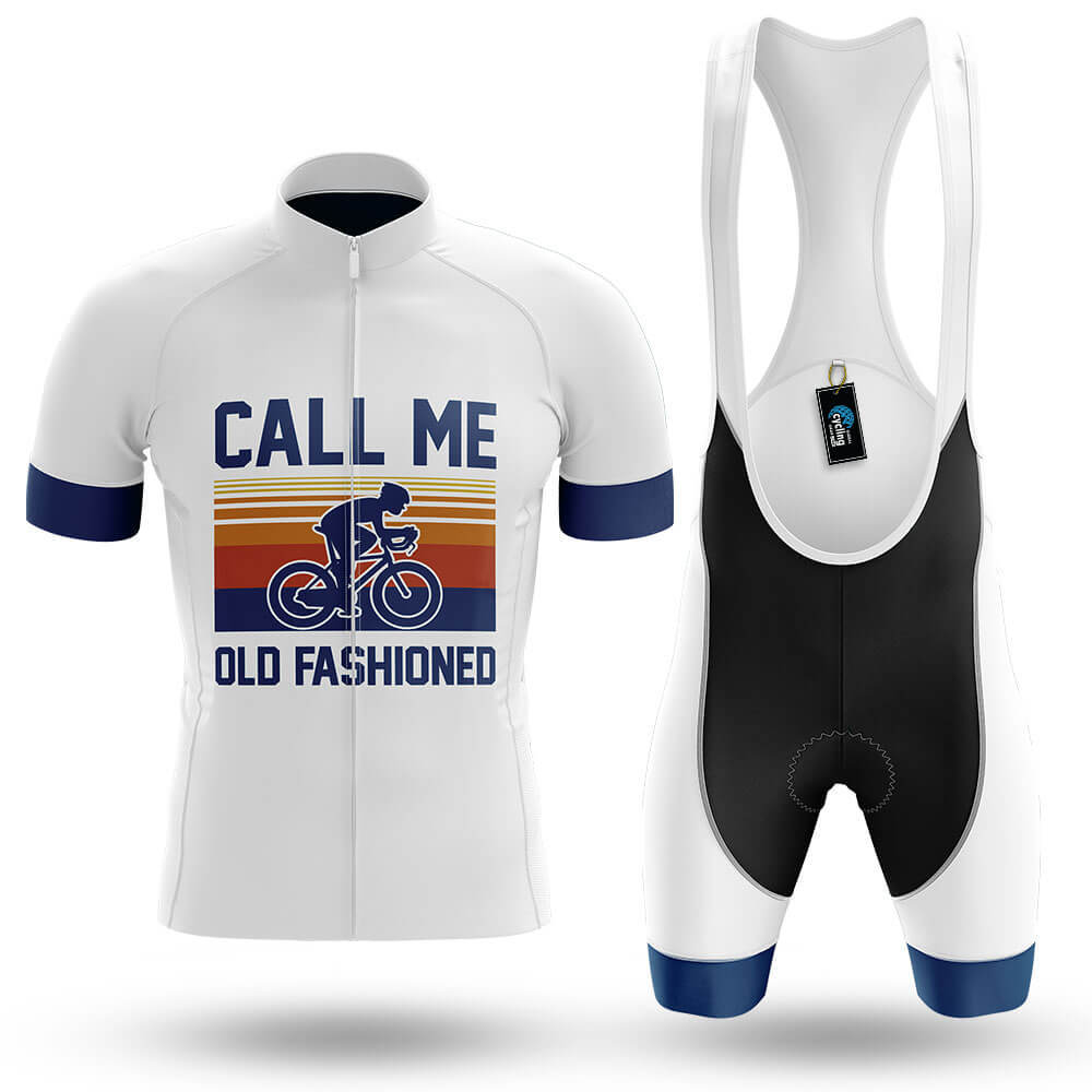 Old Fashioned V2 - White - Men's Cycling Kit-Full Set-Global Cycling Gear