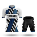 Custom Team Name M5 Navy - Women's Cycling Kit-Full Set-Global Cycling Gear