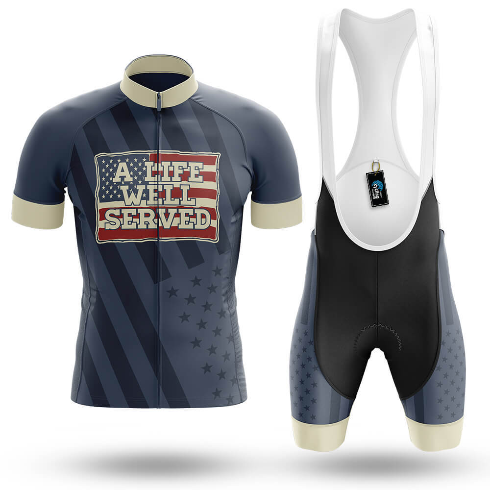 A Life Well Served - Men's Cycling Kit-Full Set-Global Cycling Gear
