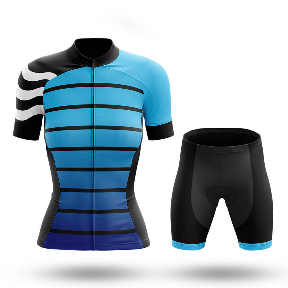 Aqua Colors - Women's Cycling Kit-Full Set-Global Cycling Gear