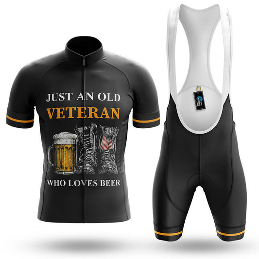A Veteran Loves Beer - Men's Cycling Kit-Full Set-Global Cycling Gear