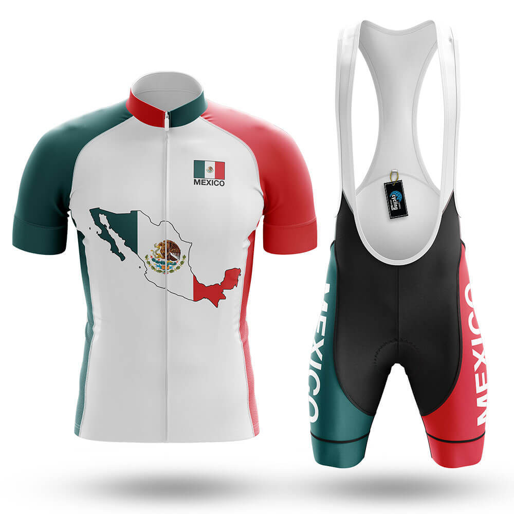 Mexico Map - Men's Cycling Kit - Global Cycling Gear