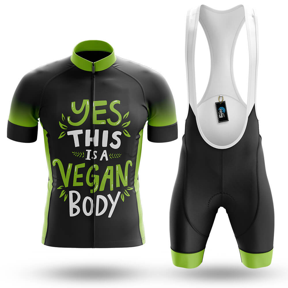 Vegan Fitness - Men's Cycling Kit-Full Set-Global Cycling Gear