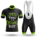 Vegan Fitness - Men's Cycling Kit-Full Set-Global Cycling Gear