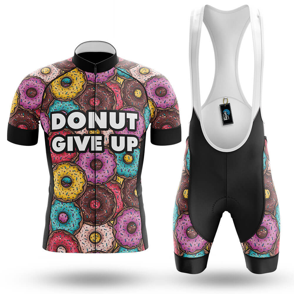 Donut Give Up V3 - Men's Cycling Kit-Full Set-Global Cycling Gear