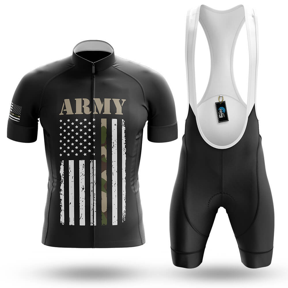 USA Army Flag - Men's Cycling Kit-Full Set-Global Cycling Gear