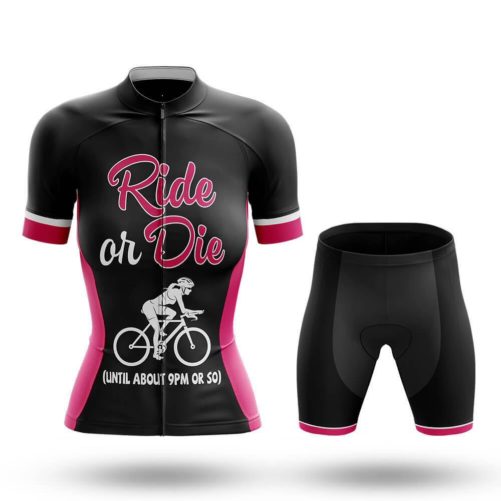 Ride Until 9pm - Women's Cycling Kit-Full Set-Global Cycling Gear
