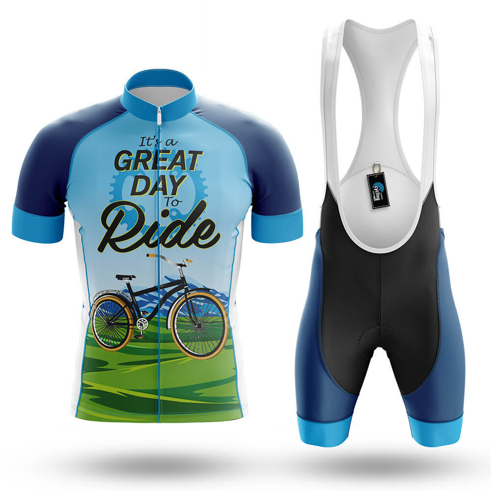 Great Day To Ride - Men's Cycling Kit-Full Set-Global Cycling Gear