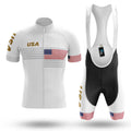 USA S10 White - Men's Cycling Kit-Full Set-Global Cycling Gear