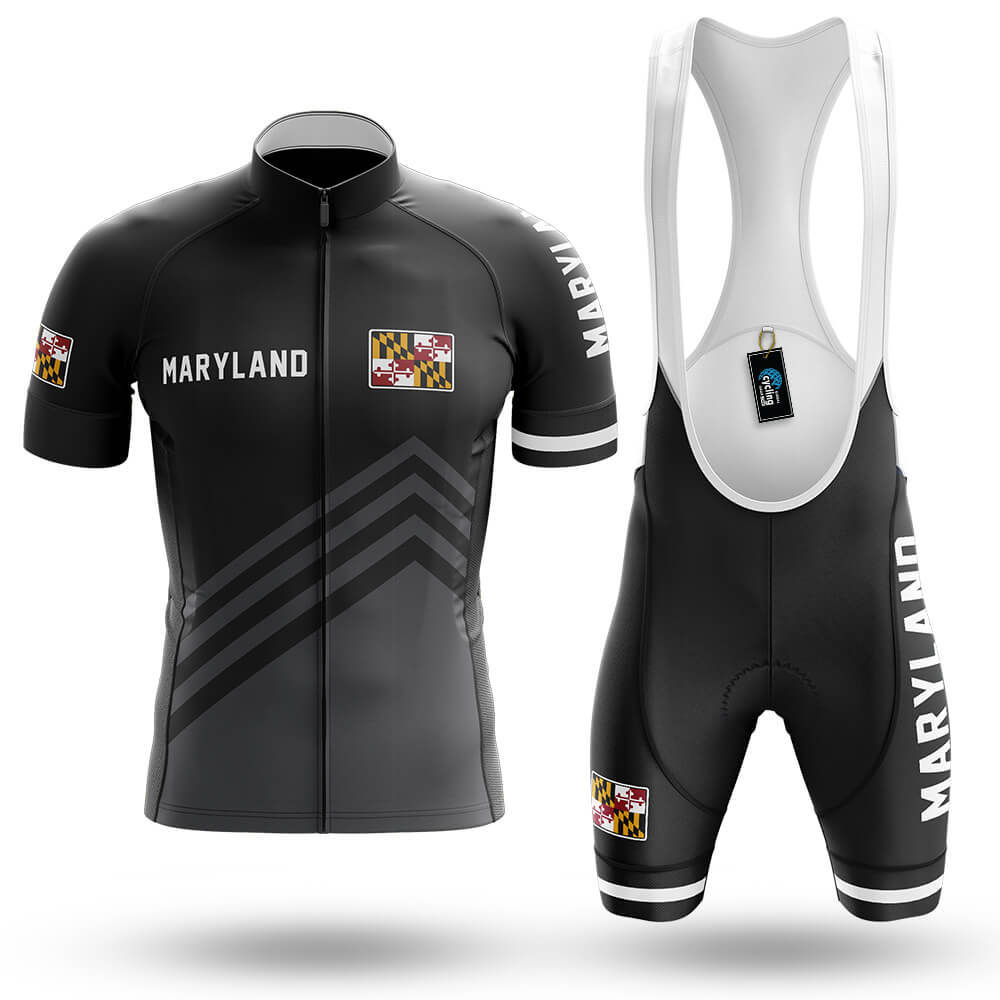 Maryland S4 Black - Men's Cycling Kit-Full Set-Global Cycling Gear
