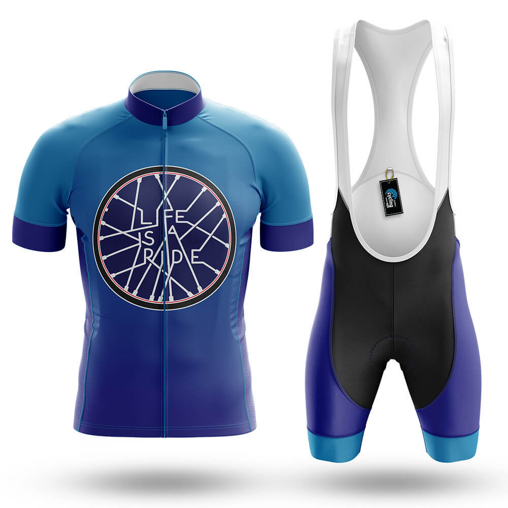 Life Is A Ride - Men's Cycling Kit-Full Set-Global Cycling Gear