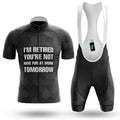 I'm Retired V6 - Men's Cycling Kit-Full Set-Global Cycling Gear