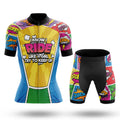 Like A Girl Comic - Women's Cycling Kit-Full Set-Global Cycling Gear