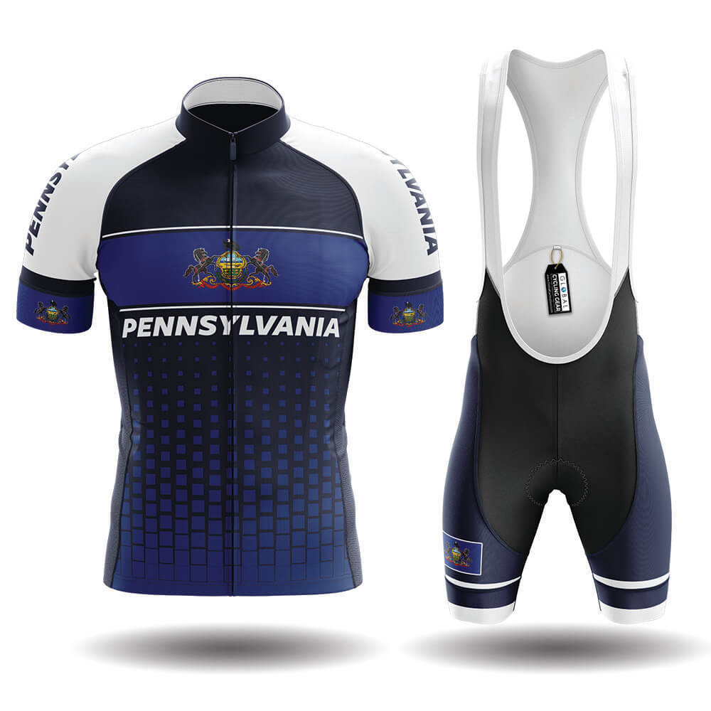 Pennsylvania S1 - Men's Cycling Kit-Full Set-Global Cycling Gear