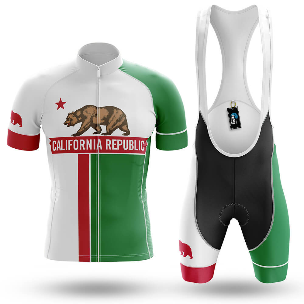 California Republic V3 - Men's Cycling Kit-Full Set-Global Cycling Gear