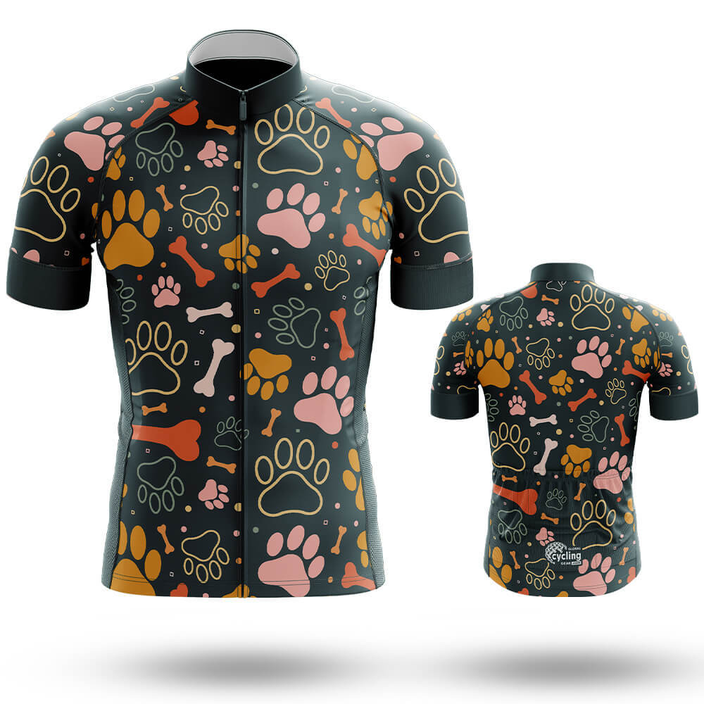 Dog Lover - Men's Cycling Kit-Short Sleeve Jersey-Global Cycling Gear