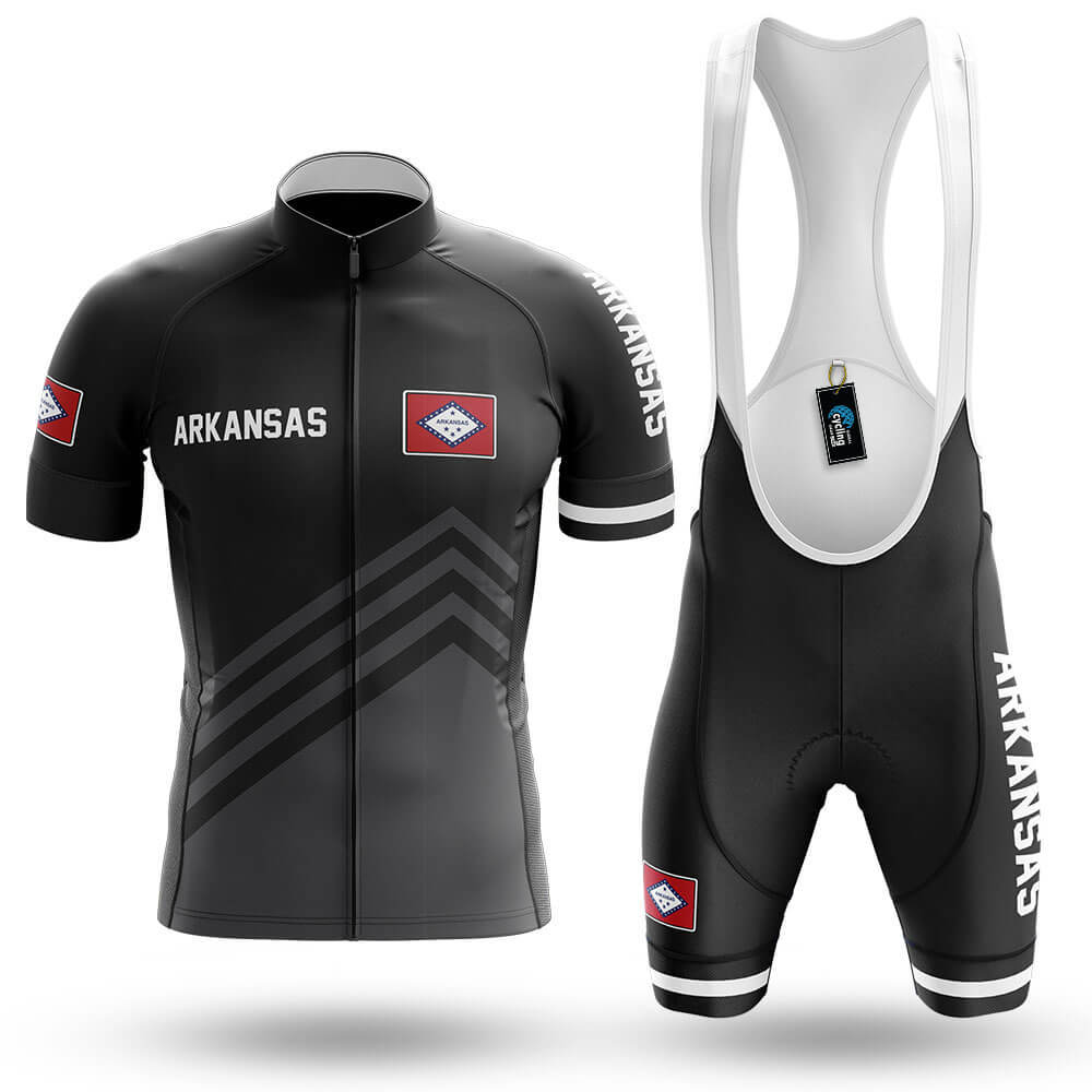 Arkansas S4 Black - Men's Cycling Kit-Full Set-Global Cycling Gear