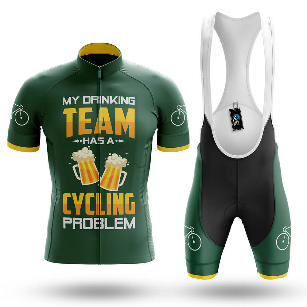 Drinking Team V4 - Men's Cycling Kit-Full Set-Global Cycling Gear