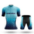 Custom Team Name M15 - Women's Cycling Kit-Full Set-Global Cycling Gear