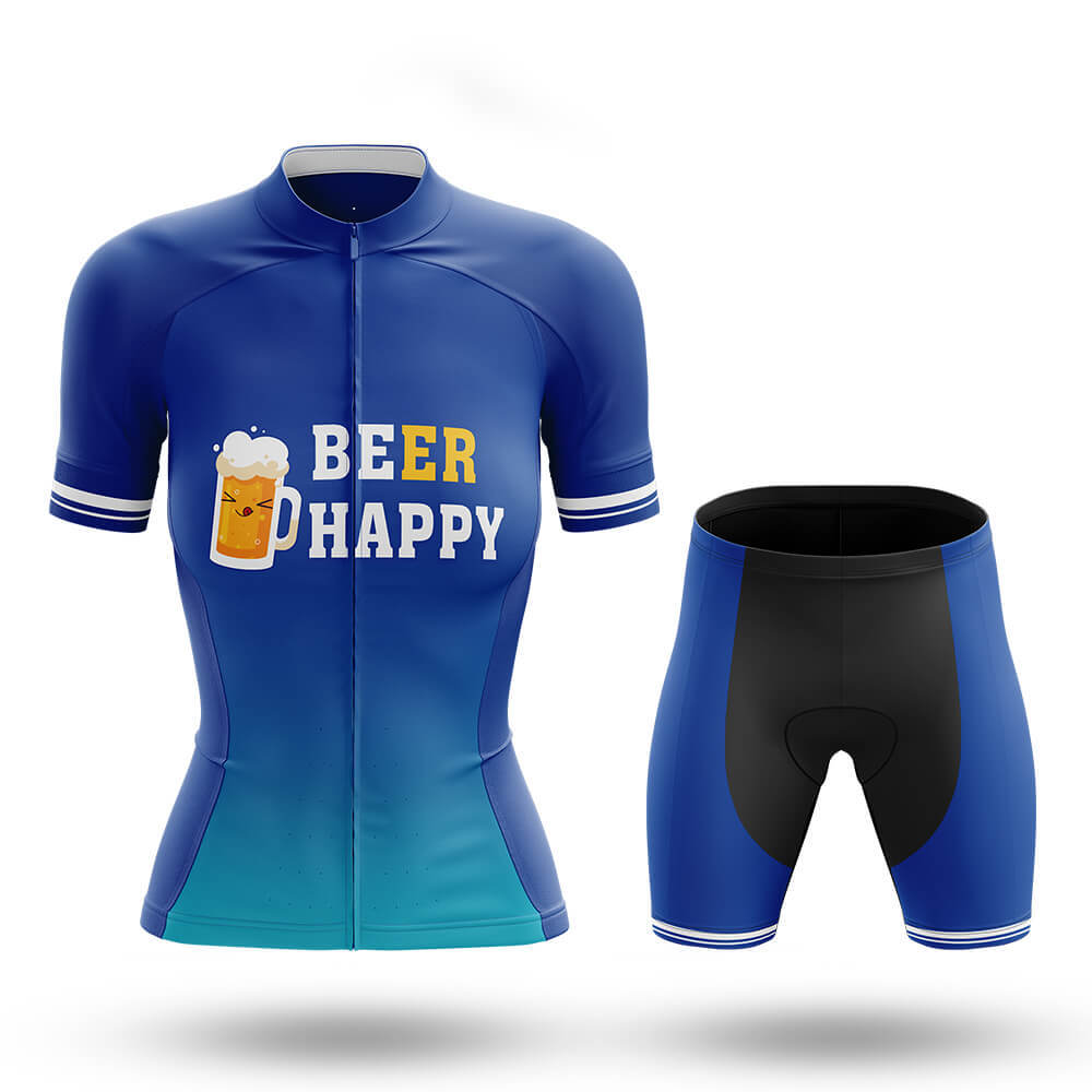 Beer Happy - Women's Cycling Kit-Full Set-Global Cycling Gear