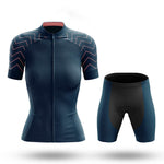 Stripe Sleeves - Women's Cycling Kit-Full Set-Global Cycling Gear