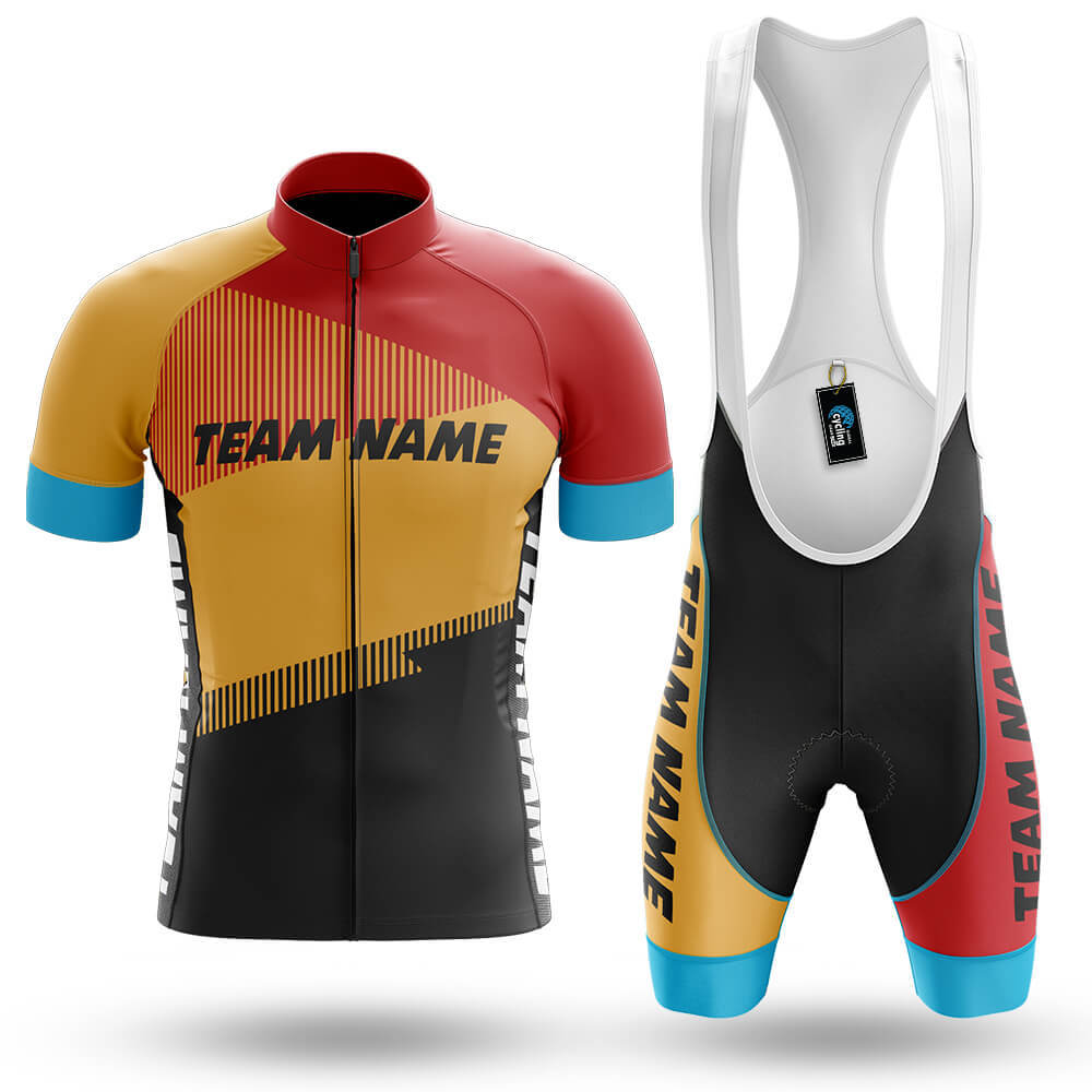 Custom Team Name M17 - Men's Cycling Kit-Full Set-Global Cycling Gear