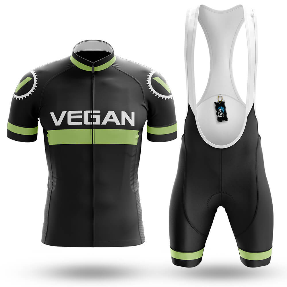 Retro Vegan - Men's Cycling Kit-Full Set-Global Cycling Gear