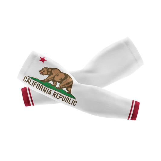 California Flag - Arm And Leg Sleeves-S-Global Cycling Gear
